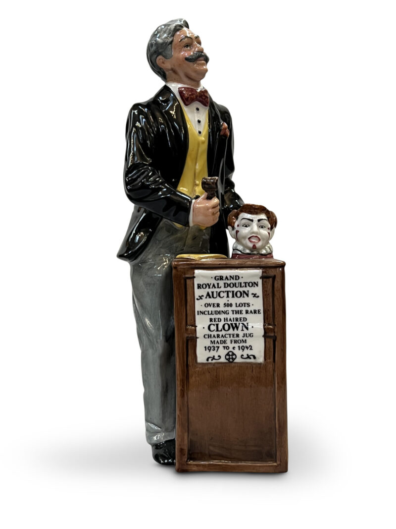 Royal Doulton figurine of "The Auctioneer" in ceramic