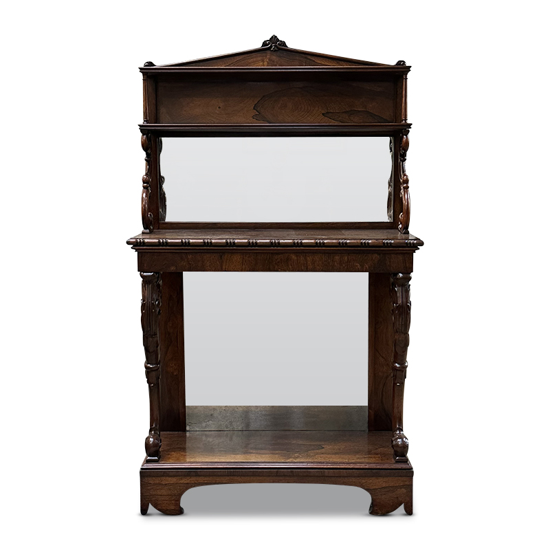 English Regency rosewood console stand c.1830
