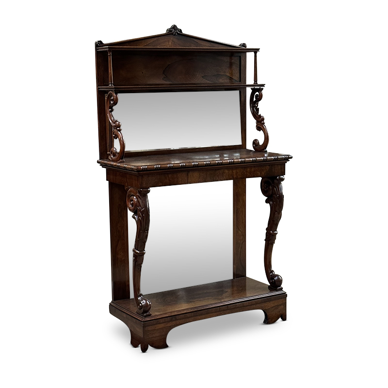 English Regency rosewood console stand c.1830
